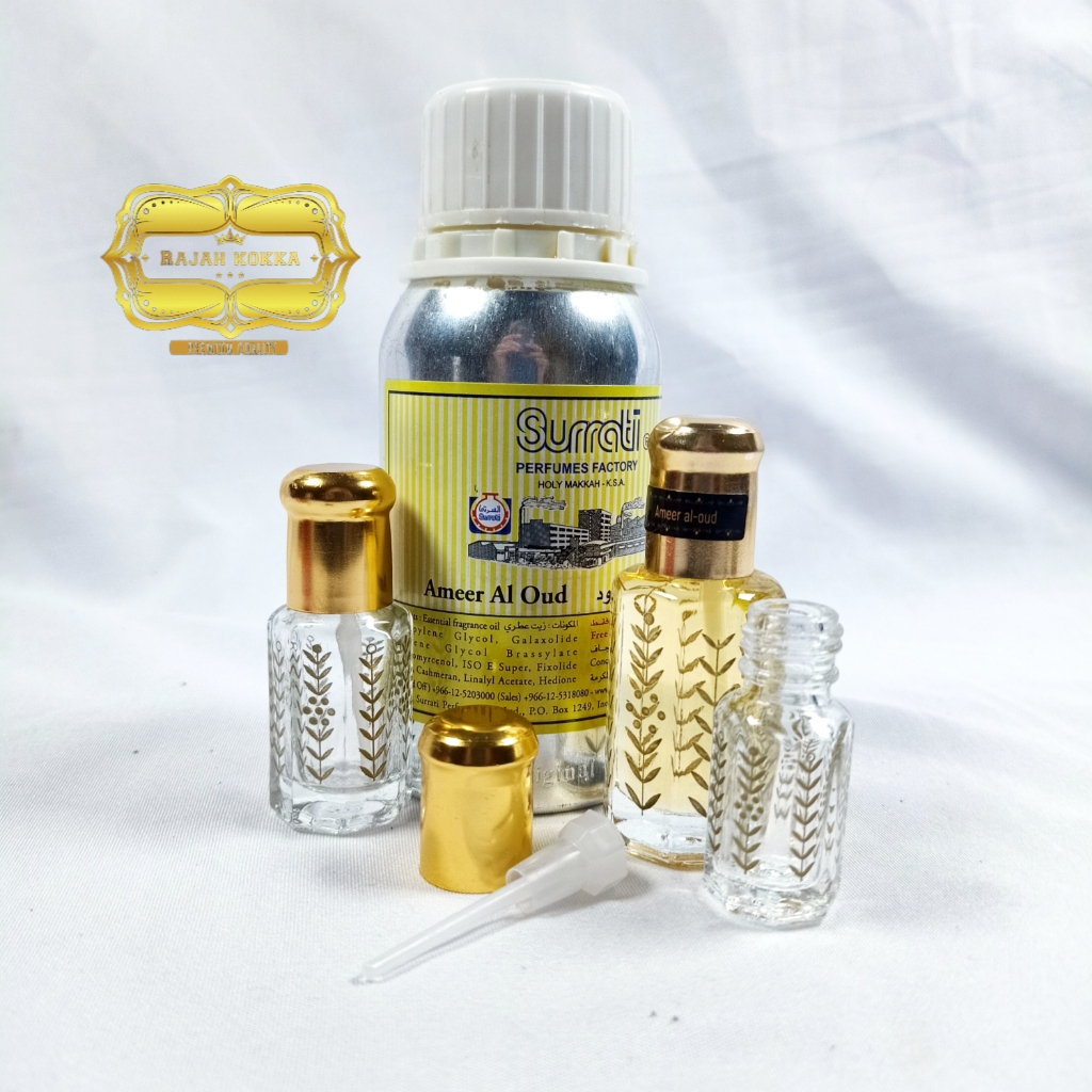 Jual SURATI PARFUM AMEER AL OUD 3ML 6ML 12ML FULL BIBIT MURNI ORIGINAL