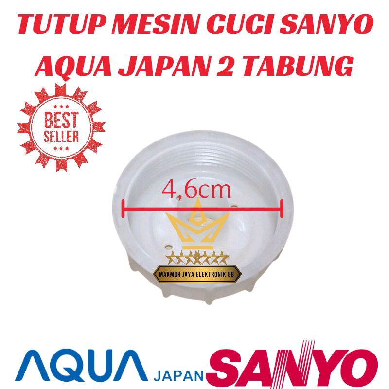 Jual Tutup Seal Karet Pembuangan Mesin Cuci Sanyo Aqua Japan Tabung