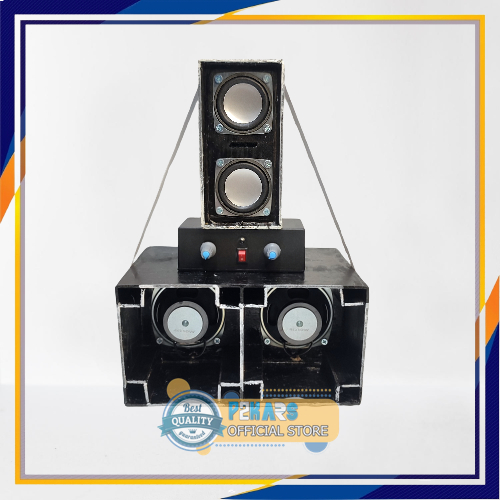 Jual Miniatur Sound System Plannar 3 Inch Line Array 2 Inch Paket