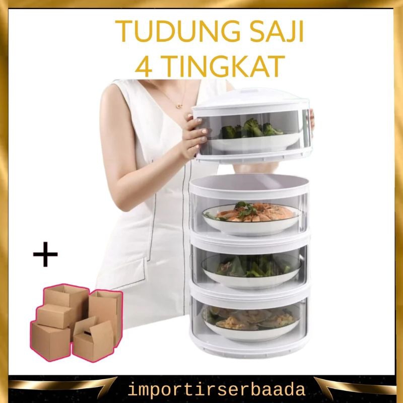 Jual Imp Tudung Saji Susun Rak Makanan Tingkat Penyimpanan