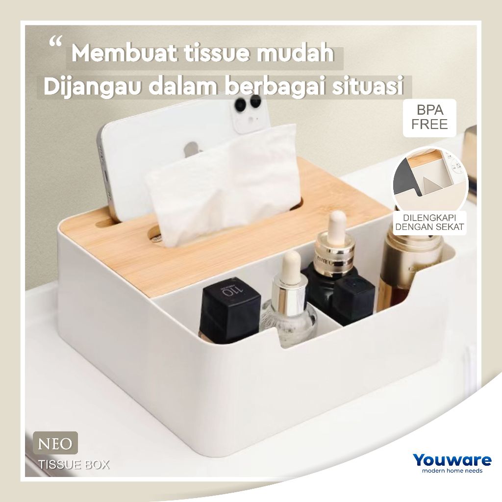 Jual Youware Neo Tempat Tisu Tempat Tissue Estetik Tempat Tissue Rak