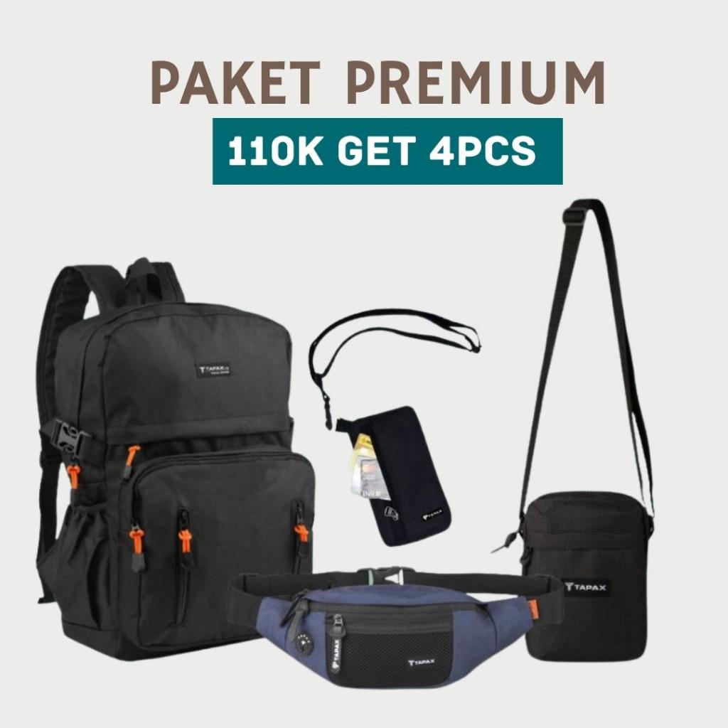 Jual Paket Bundle Tas Waistbag Ransel Tapaxco Shopee Indonesia