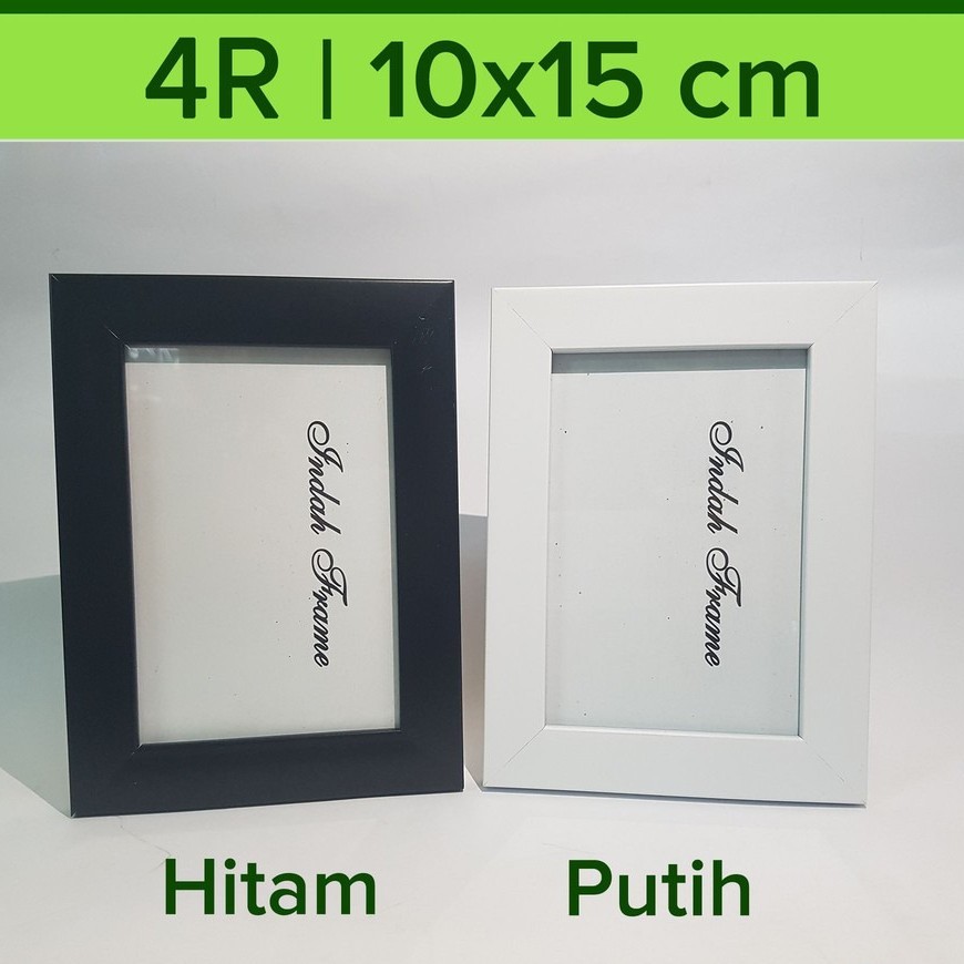 Jual Pigura Bingkai Foto R Minimalis Pakai Kaca Photo Frame X Cm