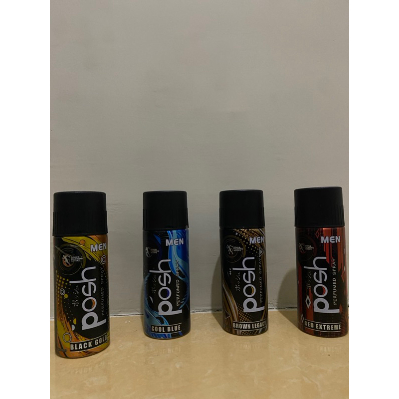 Jual Posh Men Body Spray Parfum Posh 150ml Shopee Indonesia