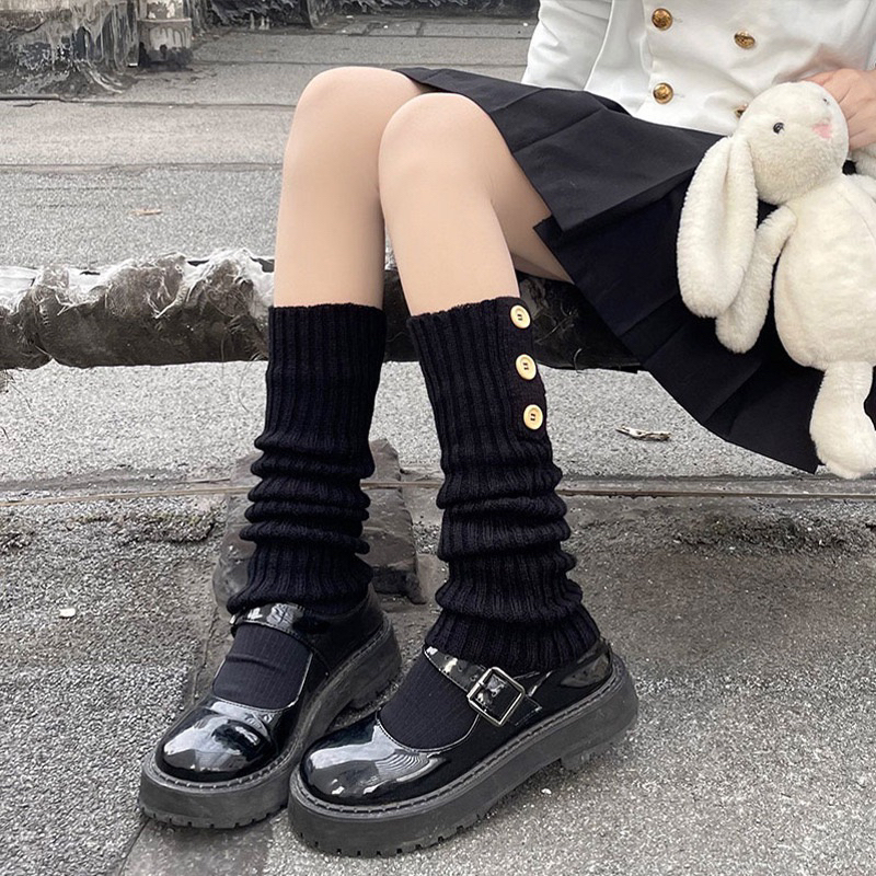 Jual Feelme Kk Ready Stock Leg Warmer Lolita Gothic Harajuku Y K