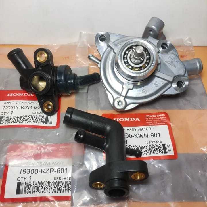 Jual Water Pump Assy Thermostat Vario 125 Sambungan Selang Radiator