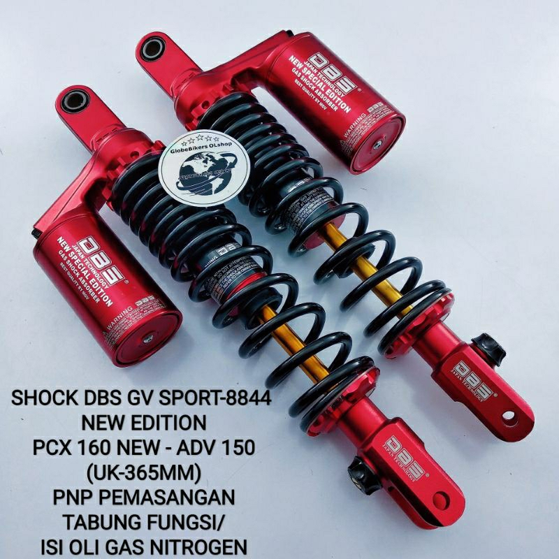 Jual SHOCK DBS GV SPORT 8844 EDITION PCX 160 NEW ADV 150 UK 365MM