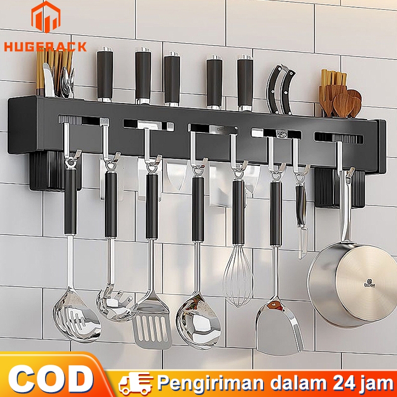 Jual Rak Pisau Dapur Stainless Steel Rak Dinding Dapur Tempat Taruh