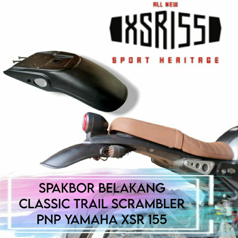 Jual Spakbor Trail Classic Jadul Scrambler PNP Yamaha XSR 155 XSR155