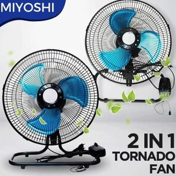 Jual Kipas Angin Tornado Besi In Miyoshi Floor Wall Fan Shopee