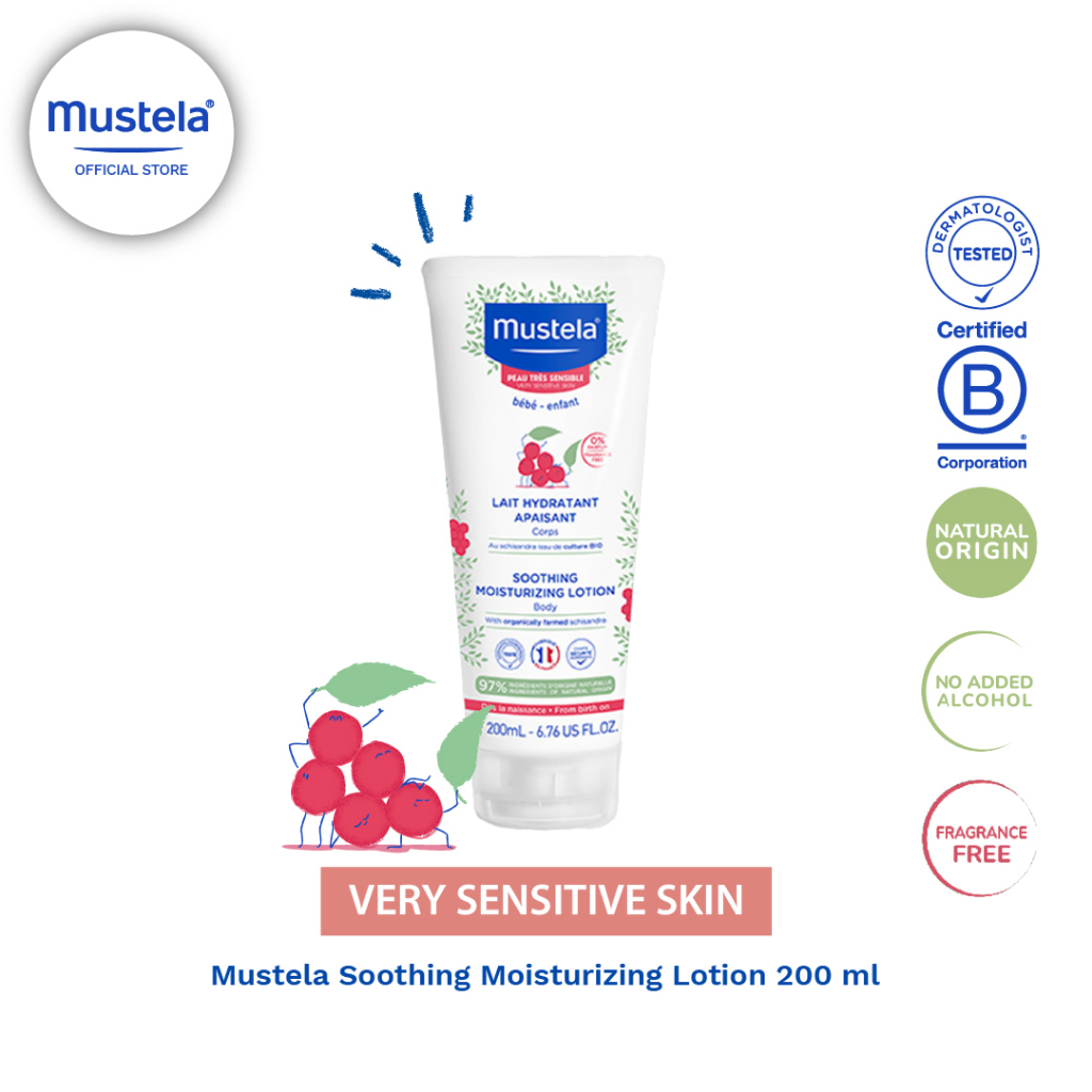 Jual MUSTELA Hydrabebe Facial Cream 40 Ml Krim Wajah Bayi Body