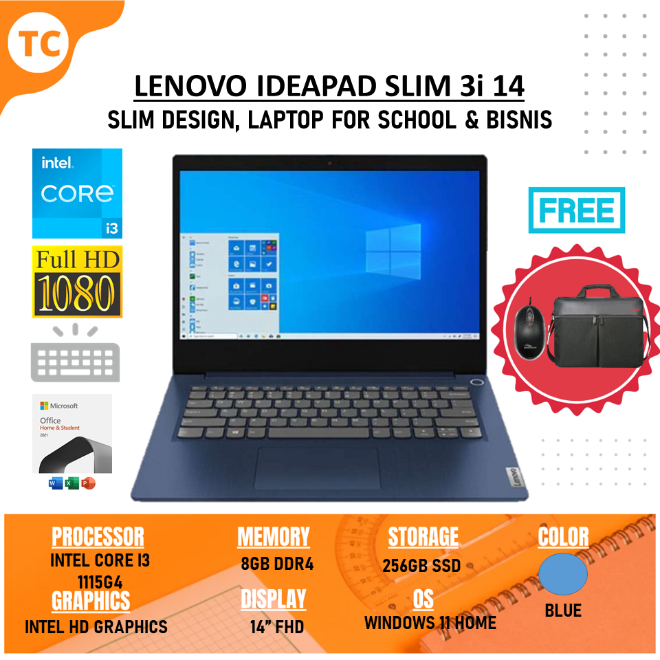 Jual Laptop Murah Lenovo Ideapad Slim I Intel I G Gb Gb