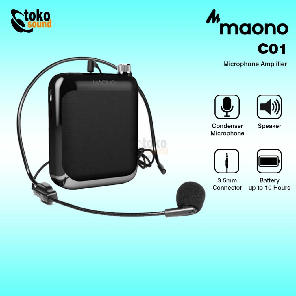 Jual Maono C Portable Voice Amplifier Shopee Indonesia