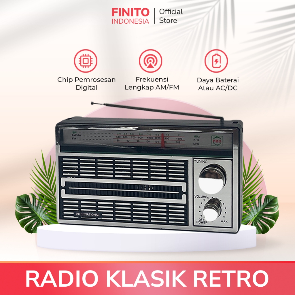 Jual Radio Ac Dc Portable International Am Fm Sw Radio Klasik