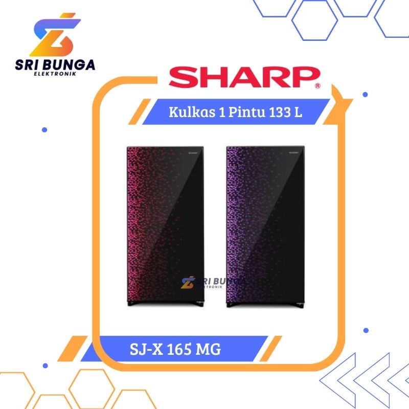 Jual Kulkas 1 Pintu SHARP SJ X 165 MG 133 Liter Shopee Indonesia