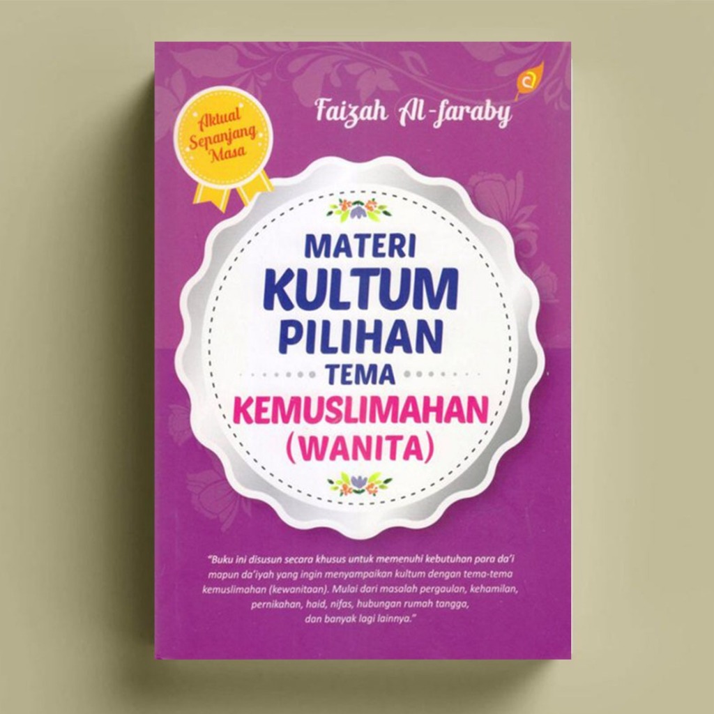 Jual Materi Kultum Pilihan Tema Kemuslimahan Wanita Shopee Indonesia