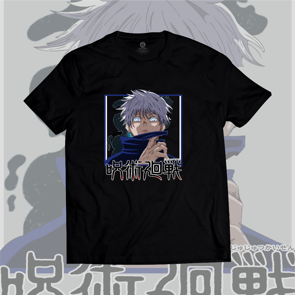 Jual Kaos Gojo Satoru Jujutsu Kaisen Baju Anime T Shirt Anime