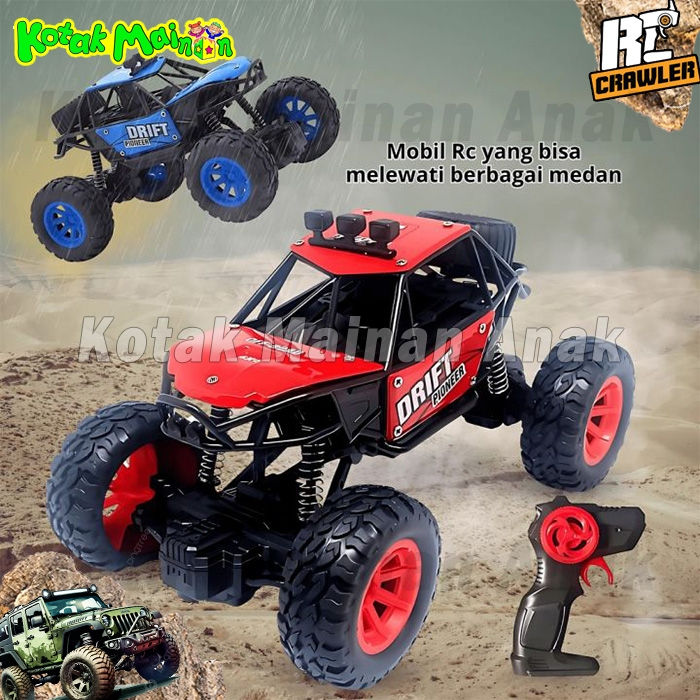 Jual Mainan Mobil Remote Rc Rock Clawler Climbing Hero Car Avenger