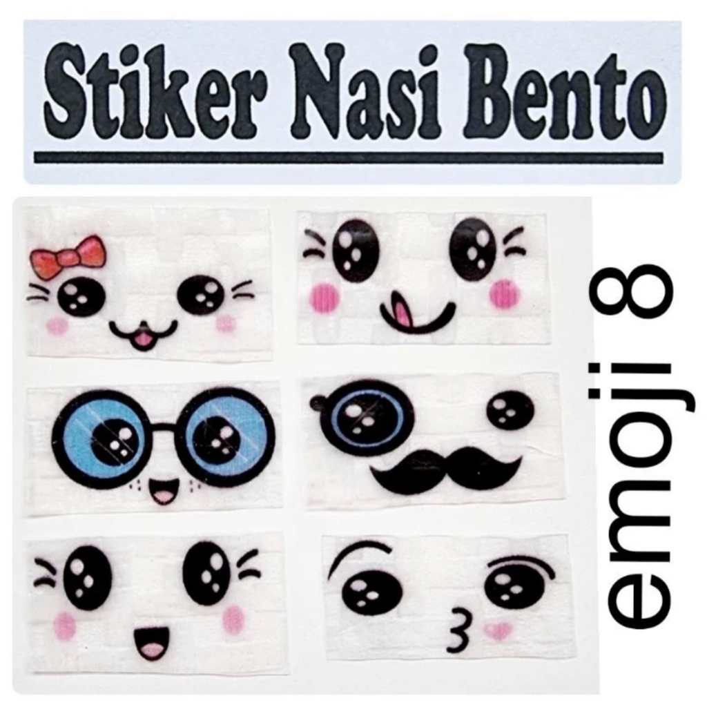 Jual Edible Stamp Edible Rice Paper Sticker Makanan Bento Nasi