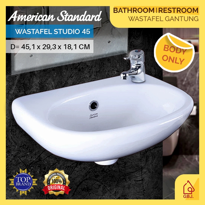 Jual WASTAFEL GANTUNG AMERICAN STANDARD STUDIO 45 BODY ONLY