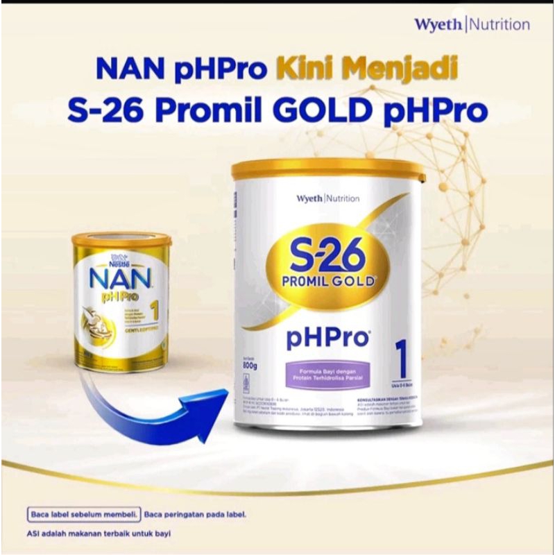 Jual Nestle NAN PHpro S 26 Promil Gold PH Pro 1 Susu Formula Bayi