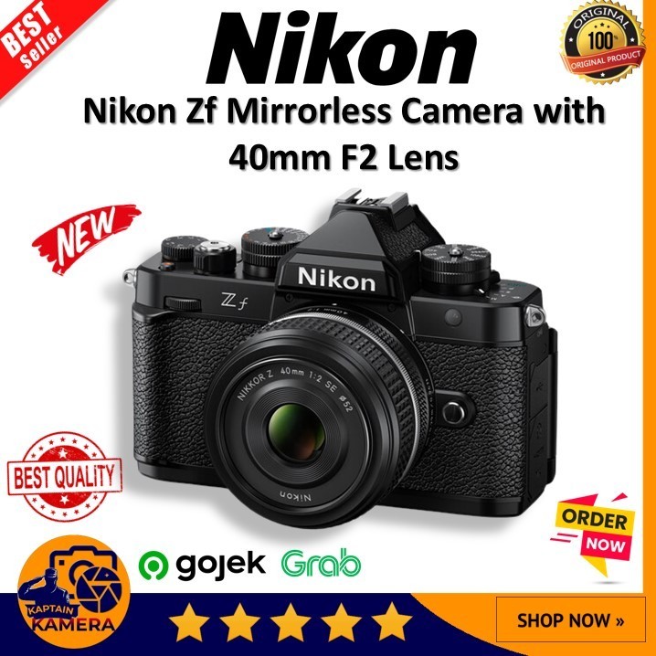 Jual Nikon Zf Mirrorless Camera With Mm F Lens Shopee Indonesia