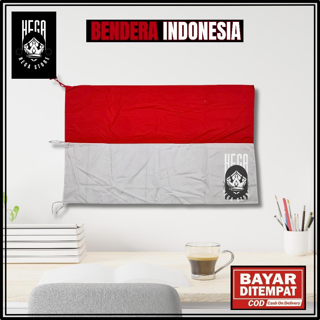 Jual Bendera Merah Putih Indonesia Polyster Peles Cm Shopee