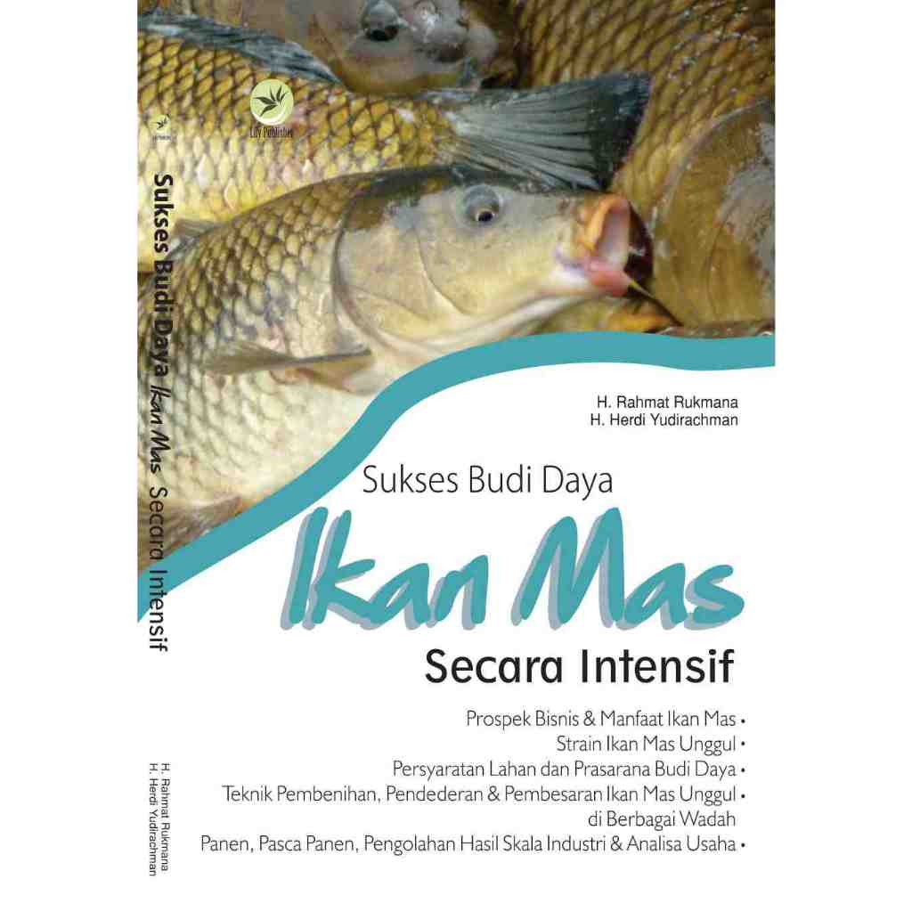 Jual Buku Sukses Budi Daya Ikan Mas Secara Intensif Original Shopee