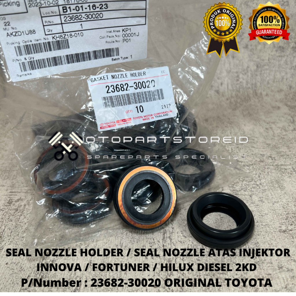 Jual SEAL NOZZLE HOLDER SEAL INJEKTOR ATAS INNOVA FORTUNER HILUX