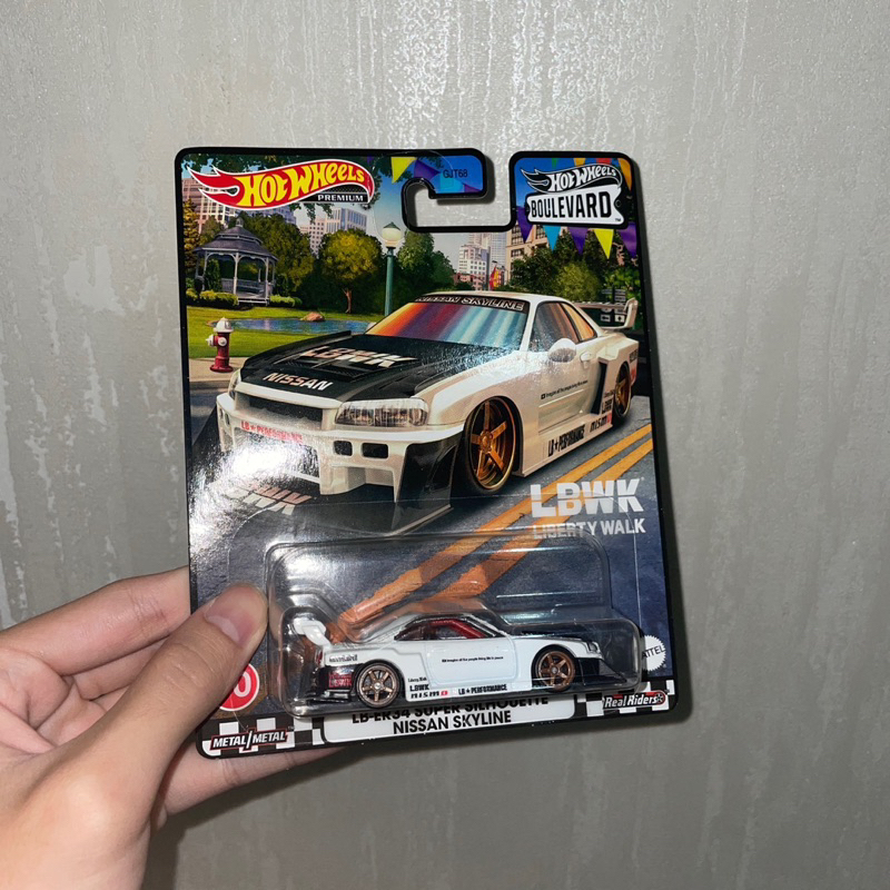 Jual Hot Wheels LB ER34 Super Silhouette Nissan Skyline Boulevard