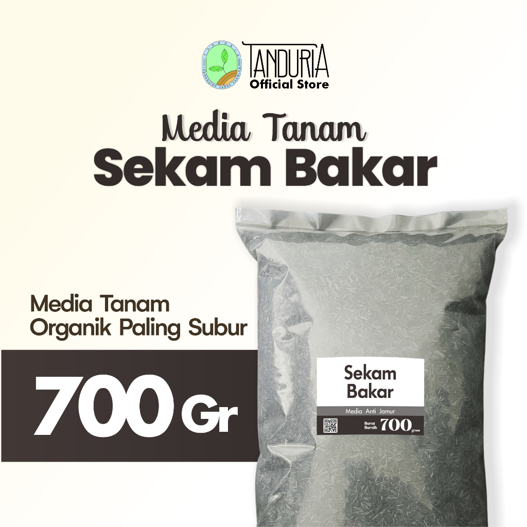 Jual Tanduria Arang Sekam Bakar Gram Media Tanam Organik