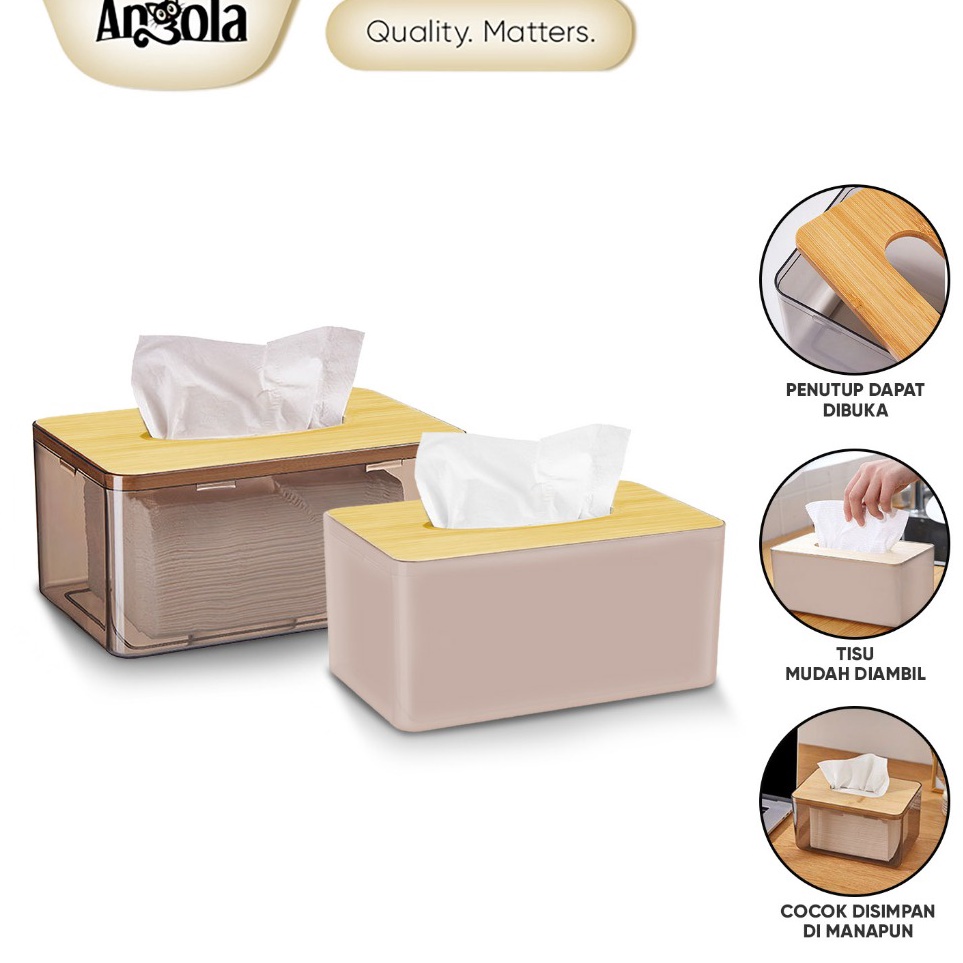 Jual Angola Kotak Tissue D Tissue Box Wadah Tisu Tempat Tisu