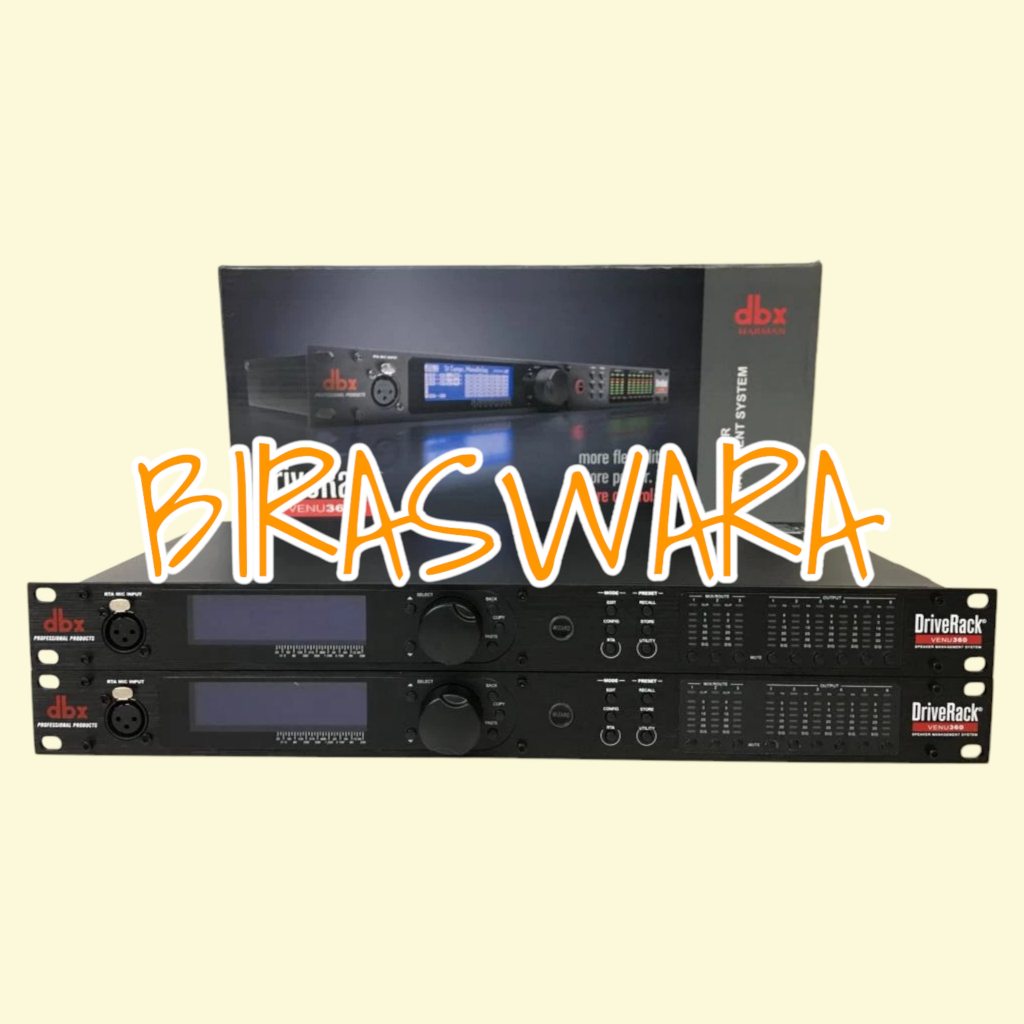 Jual Dbx Driverack Venu Speaker Management Venu Shopee Indonesia