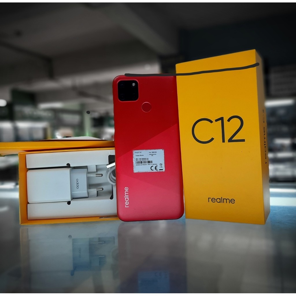 Jual Realme C12 Ram 3 Rom 32GB SECOND Shopee Indonesia