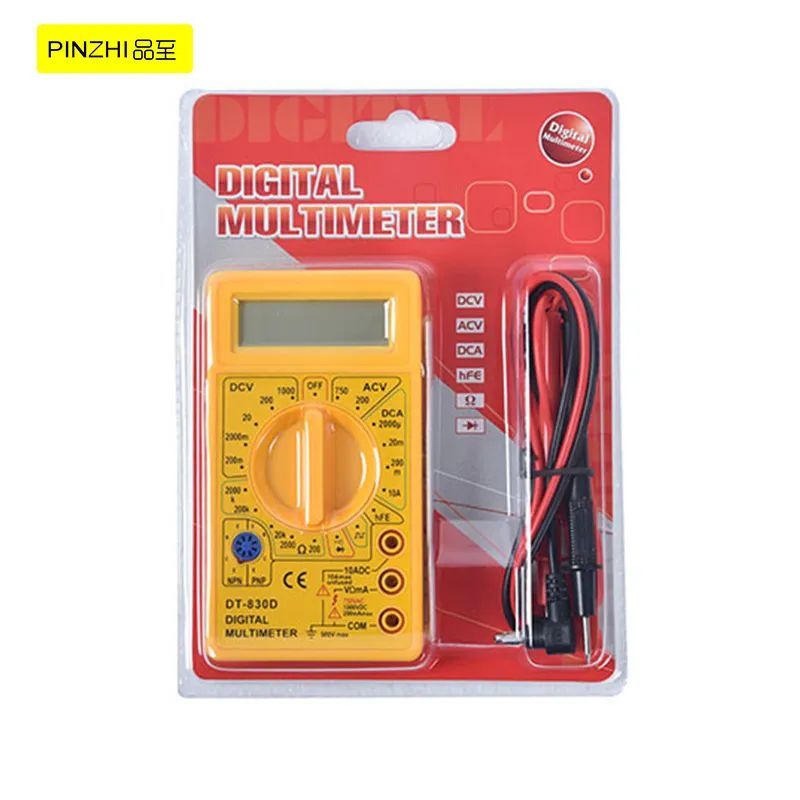 Jual MULTITESTER MULTIMETER TESTER TEKNISI AVO METER DIGITAL DT830B