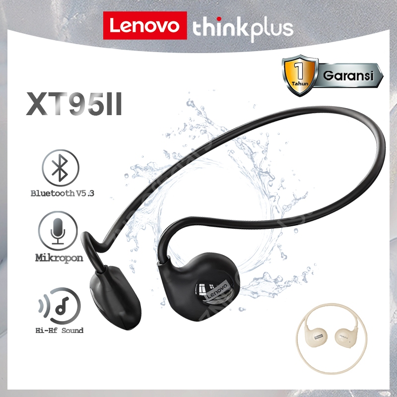 Jual 100 Ori Lenovo Thinkplus XT95II Headset Bluetooth V5 3 Open Ear