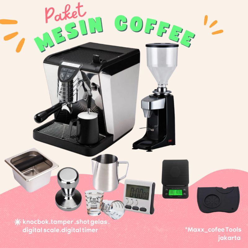 Jual Paket Mesin Kopi Espresso Paket Usaha Kopi Simoneli Oscar