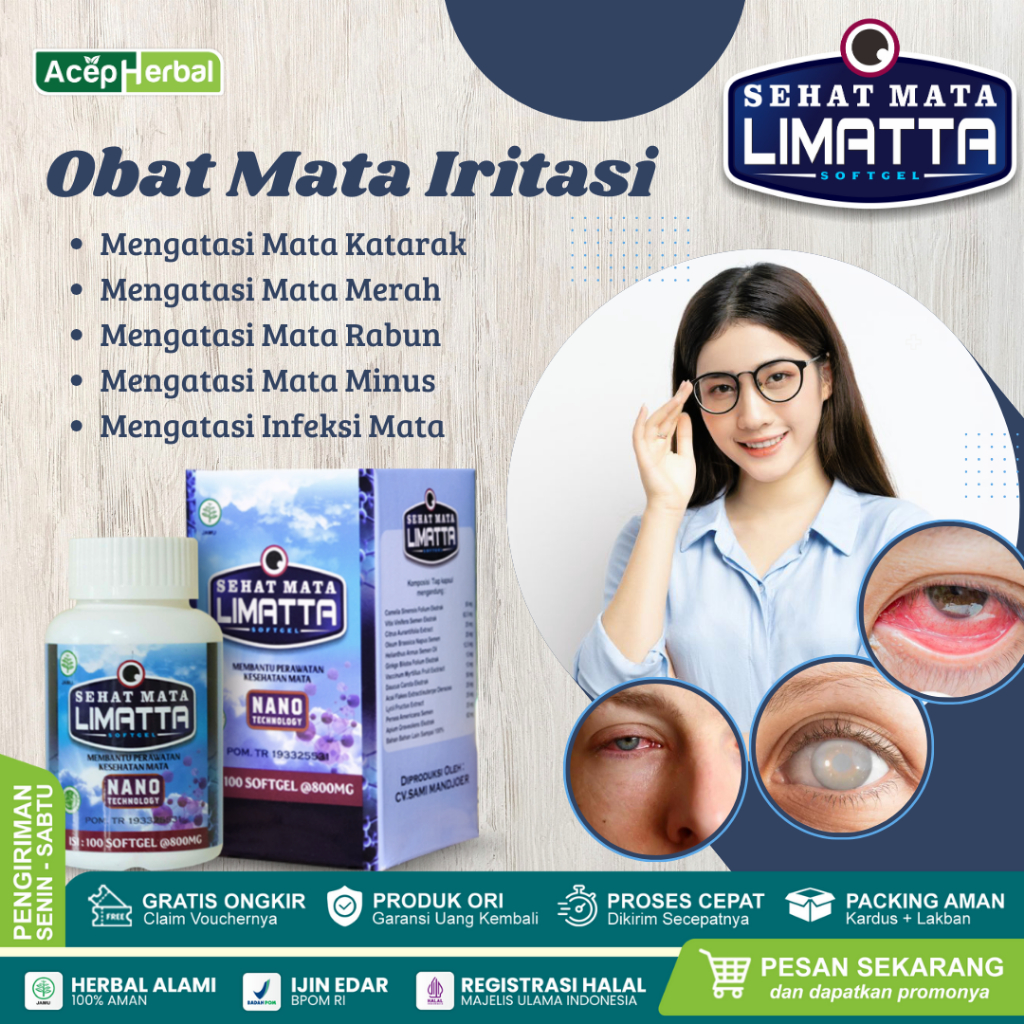 Jual Obat Mata Berlemak Katarak Obat Mata Minus Rabun Mata Merah Da