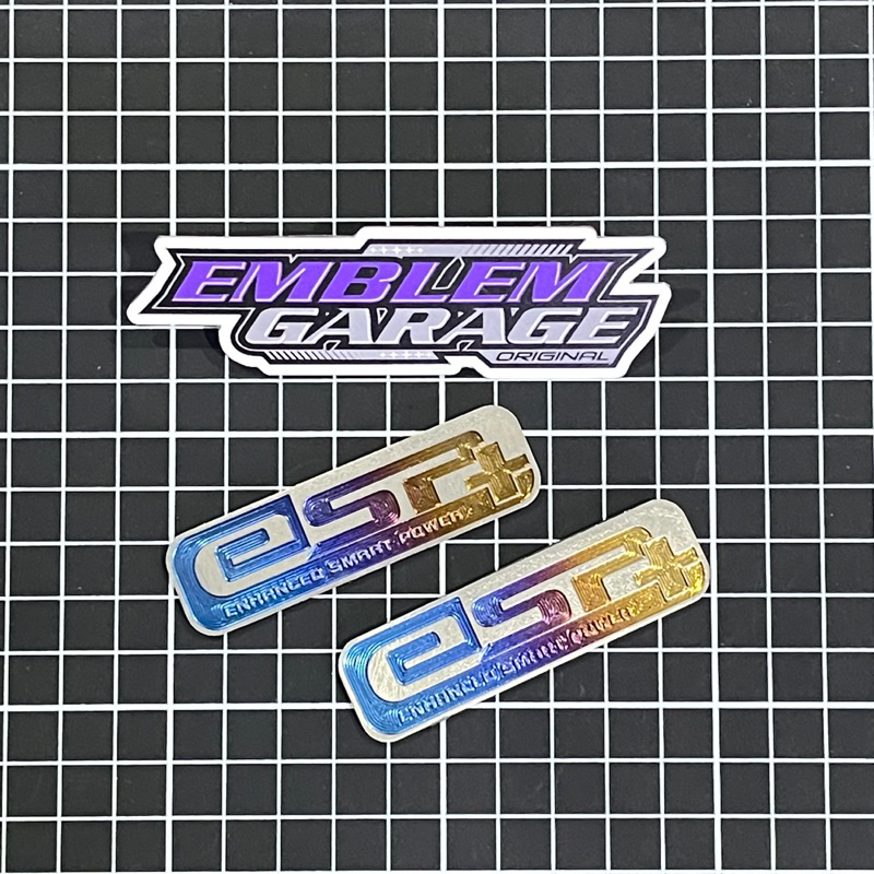 Jual Emblem Titanium Logo ESP Vietnam Original Shopee Indonesia