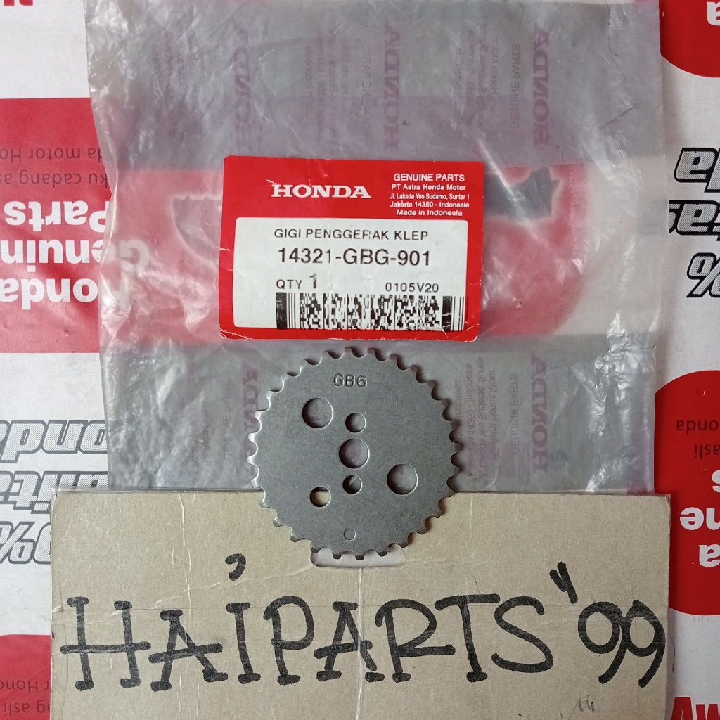 Jual Gigi Gir Timing Teming Sentrik Gigi Penggerak Klep Sprocket Cam