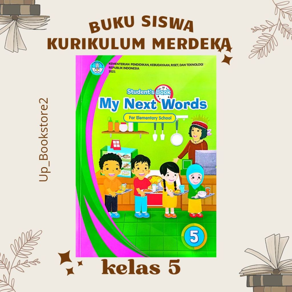 Jual Buku Siswa Bahasa Inggris My Next Word Kelas Kurikulum Penggerak