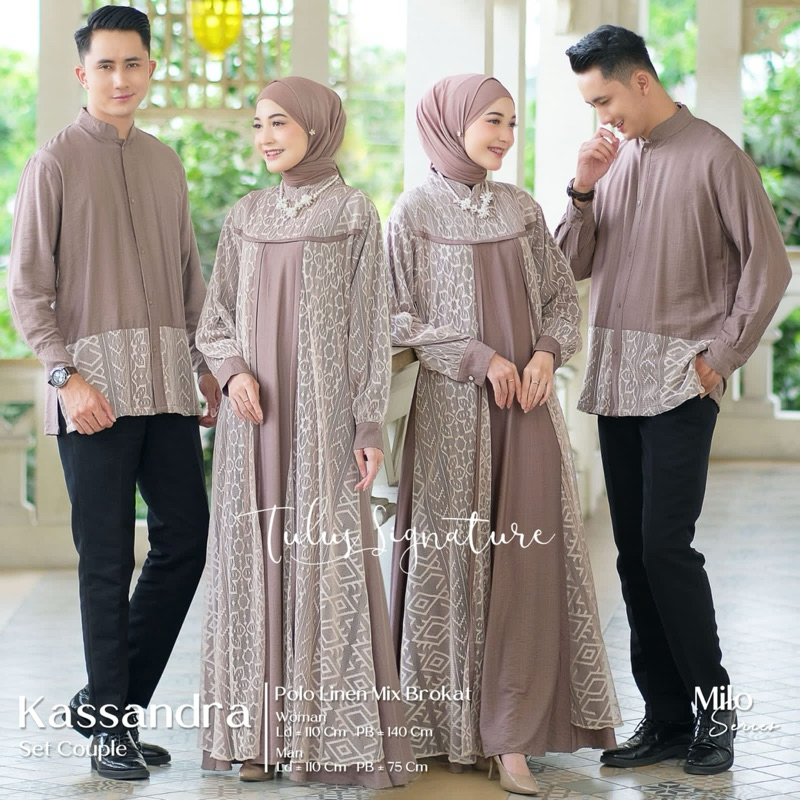 Jual Kassandra Set Couple By Tulus Signature Oneset Couple Sarimbit