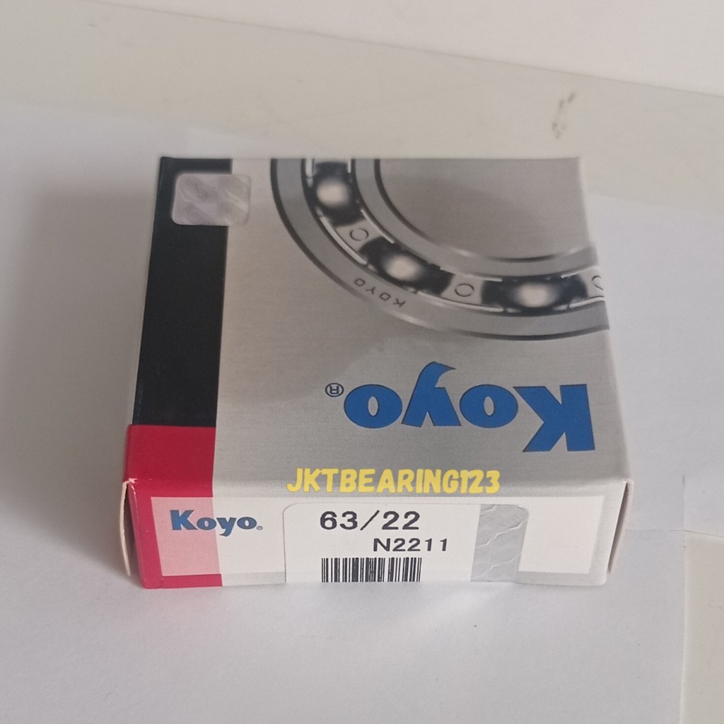 Jual Bearing 63 22 Polos Koyo Laher Kruk As Motor Honda Yamaha Ukuran