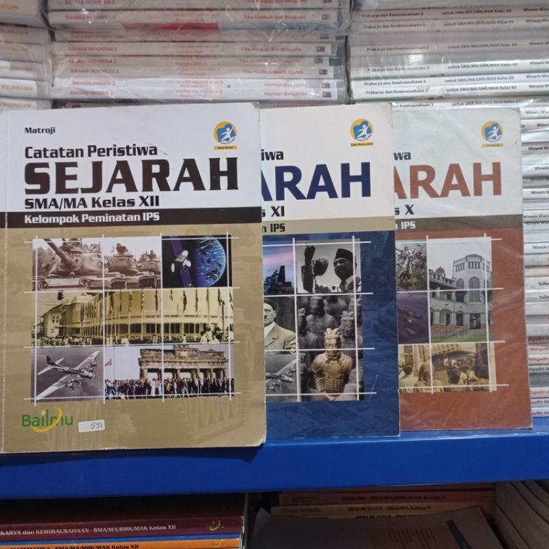 Jual Buku Bekas Kurikulum Edisi Revisi Sejarah Untuk Sma Ma Kelas