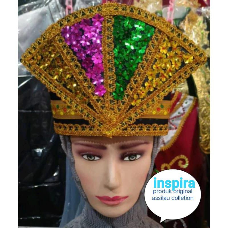 Jual Topi Tari Saman Aceh Topi Khas Tari Saman Mahkota Tari Saman Aceh