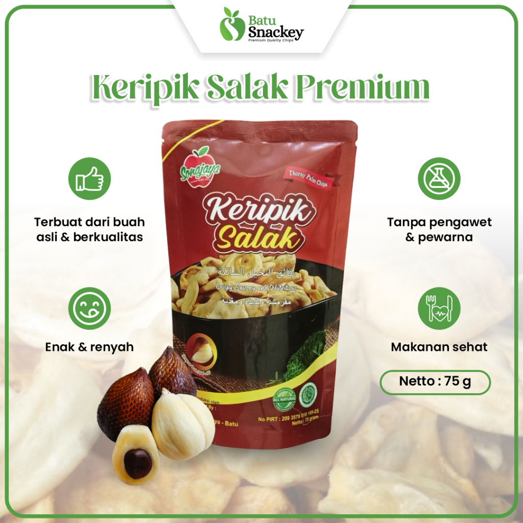 Jual Keripik Buah Premium Kripik Salak Chips Gram Oleh Oleh Khas