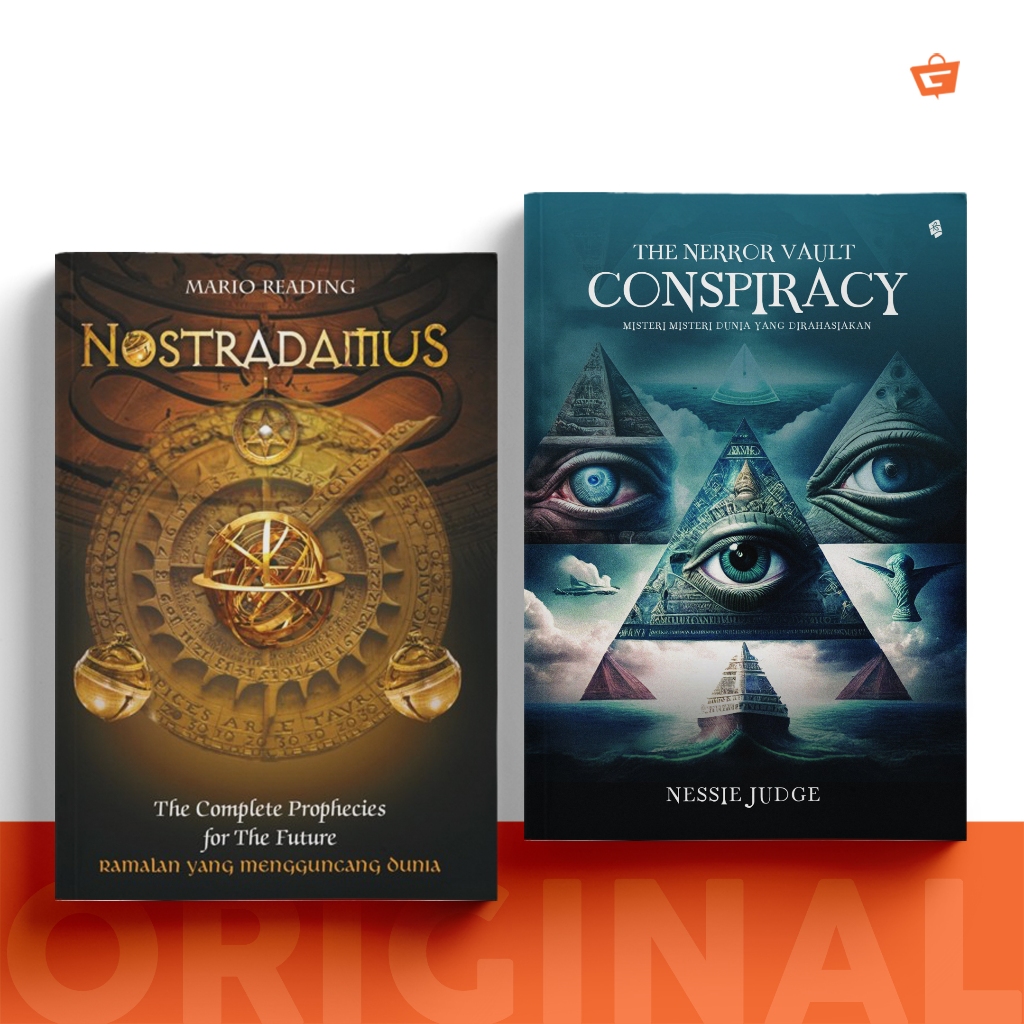 Jual Buku Nostradamus The Nerror Vault Conspiracy Shopee Indonesia