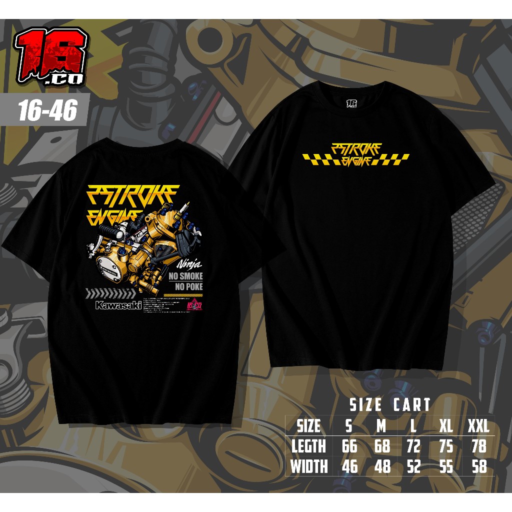 Jual Kaos 2 Stroke Indonesia Racing Two Stroke Terbaru Keren Baju 2