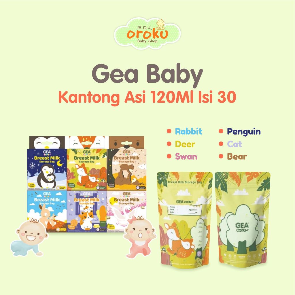 Jual Gea Baby Kantong Asi Ml Isi Kantong Asi Shopee Indonesia