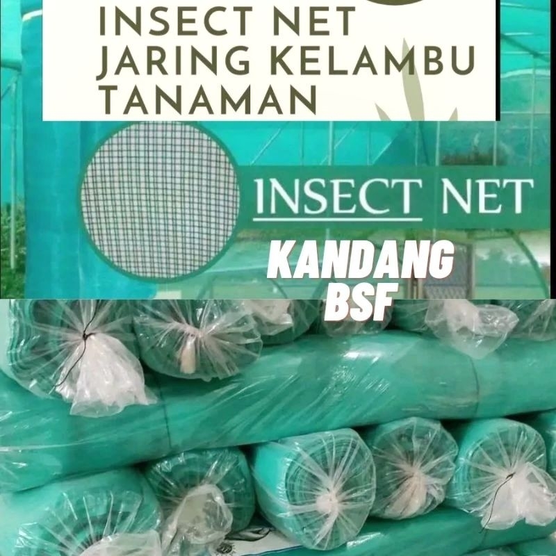 Jual Jaring Kasa Hijau Eceran Insectnet Super Istimewa Grade A Lebar